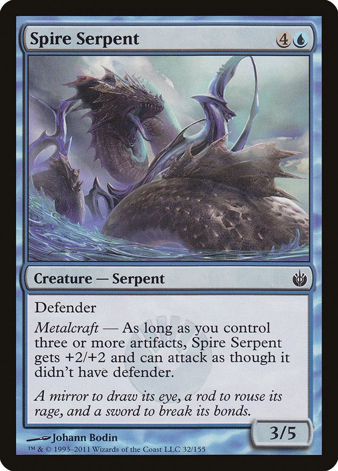 Spire Serpent [Mirrodin Besieged] Foil