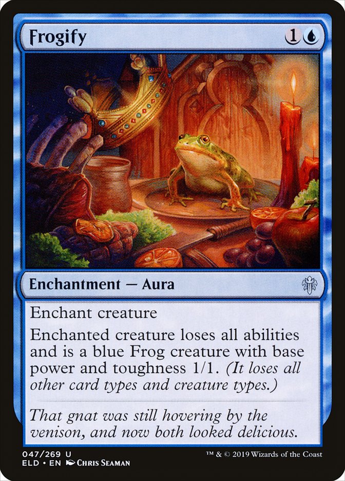Frogify [Throne of Eldraine] Foil