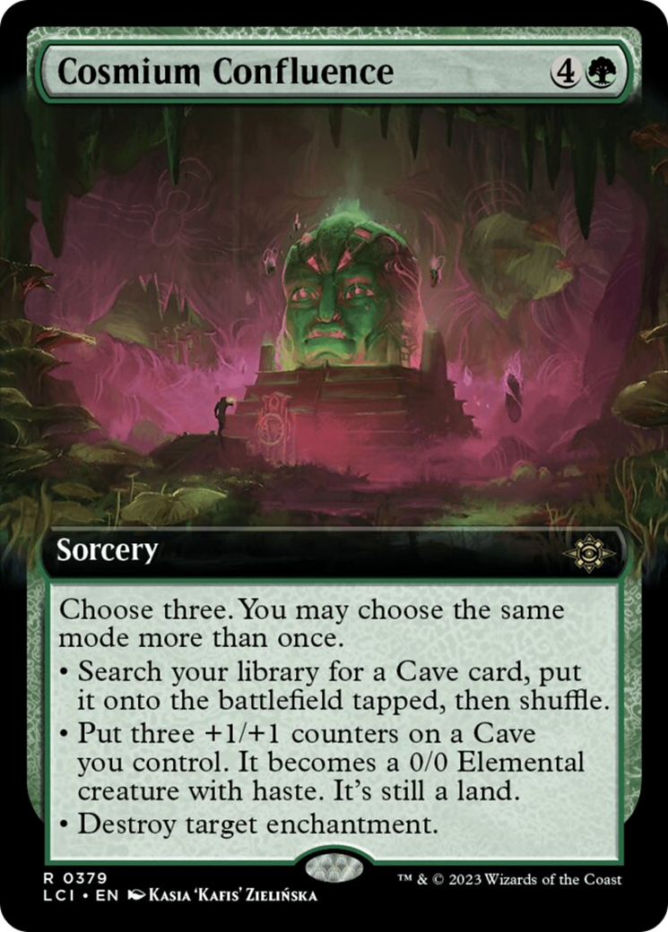 Cosmium Confluence (Extended Art) [The Lost Caverns of Ixalan] Foil