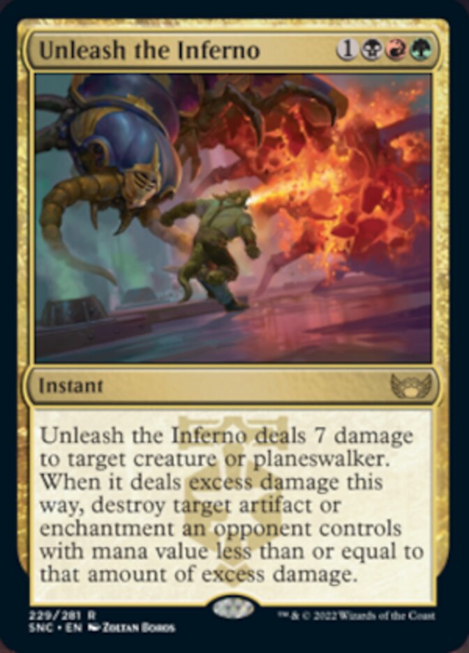 Unleash the Inferno [Streets of New Capenna] Foil