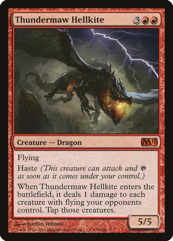 Thundermaw Hellkite [Magic 2013] Foil