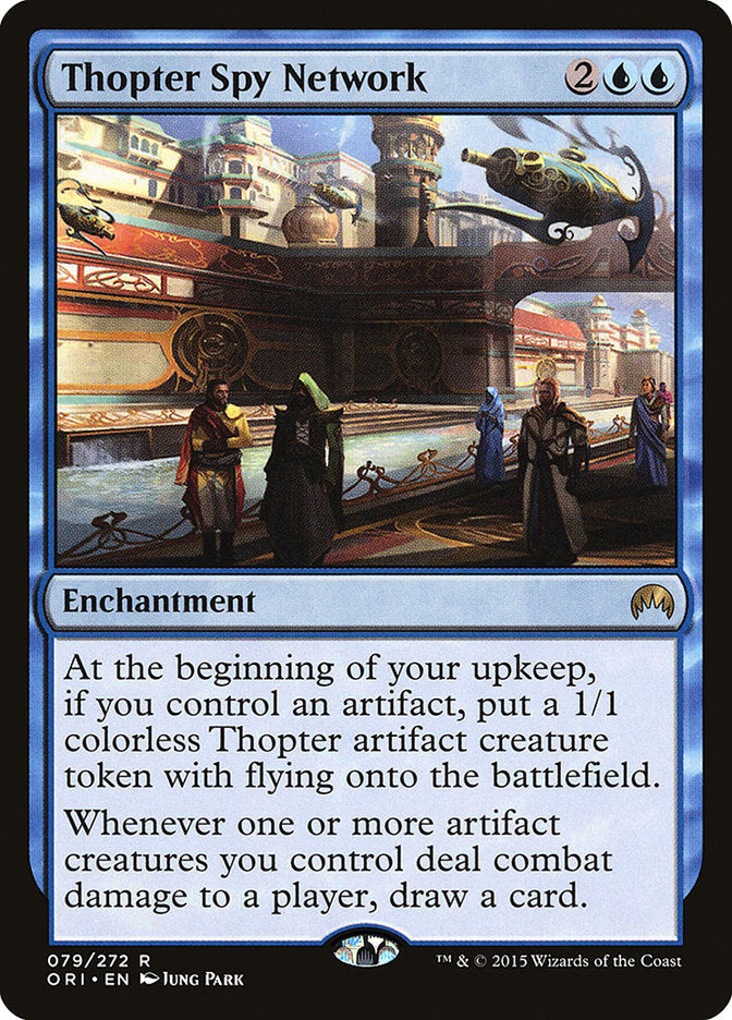 Thopter Spy Network [Magic Origins] Foil
