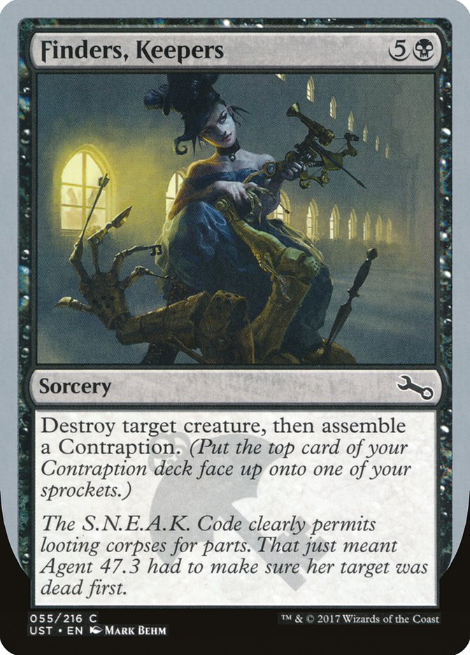 Finders, Keepers [Unstable] Foil