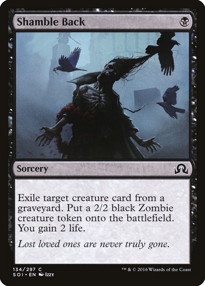 Shamble Back [Shadows over Innistrad] Foil