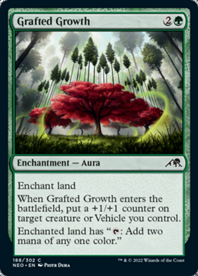 Grafted Growth [Kamigawa: Neon Dynasty] Foil