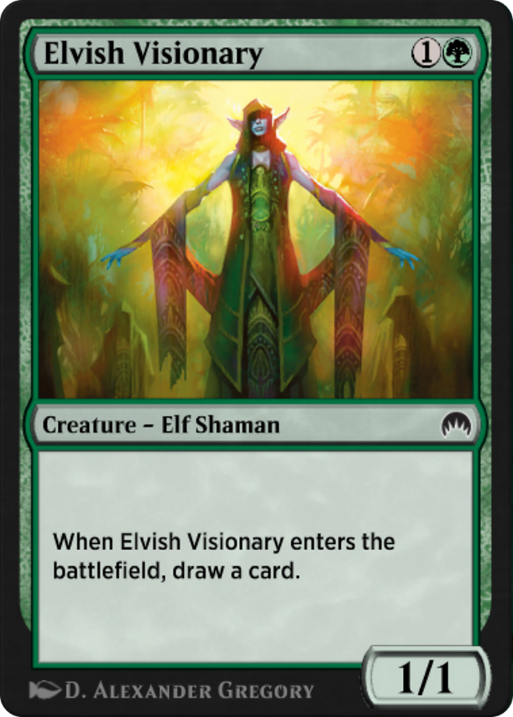 Elvish Visionary  [Historic Anthology 1]