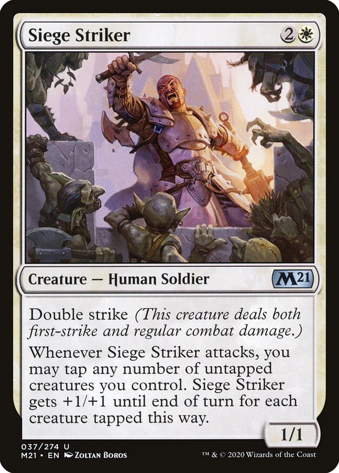 Siege Striker [Core Set 2021] Foil