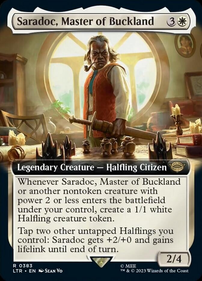 Saradoc, Master of Buckland (Extended Art) [The Lord of the Rings: Tales of Middle-Earth] Foil