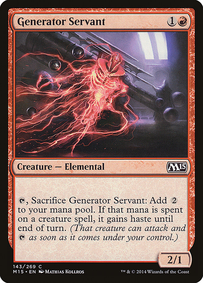 Generator Servant [Magic 2015] Foil