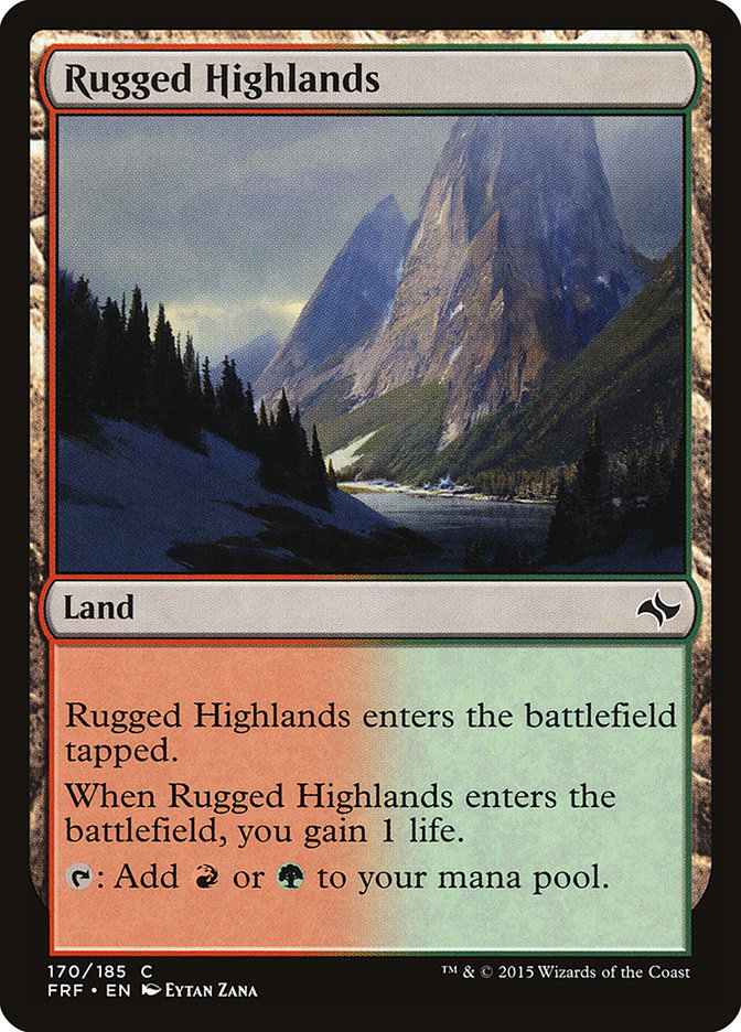 Rugged Highlands [Fate Reforged] Foil