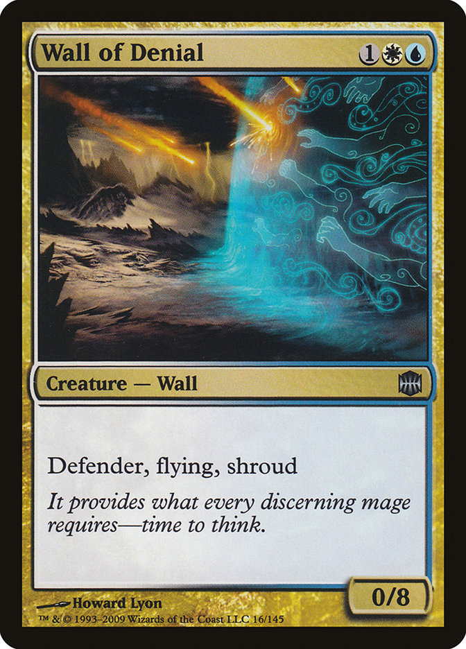 Wall of Denial [Alara Reborn] Foil