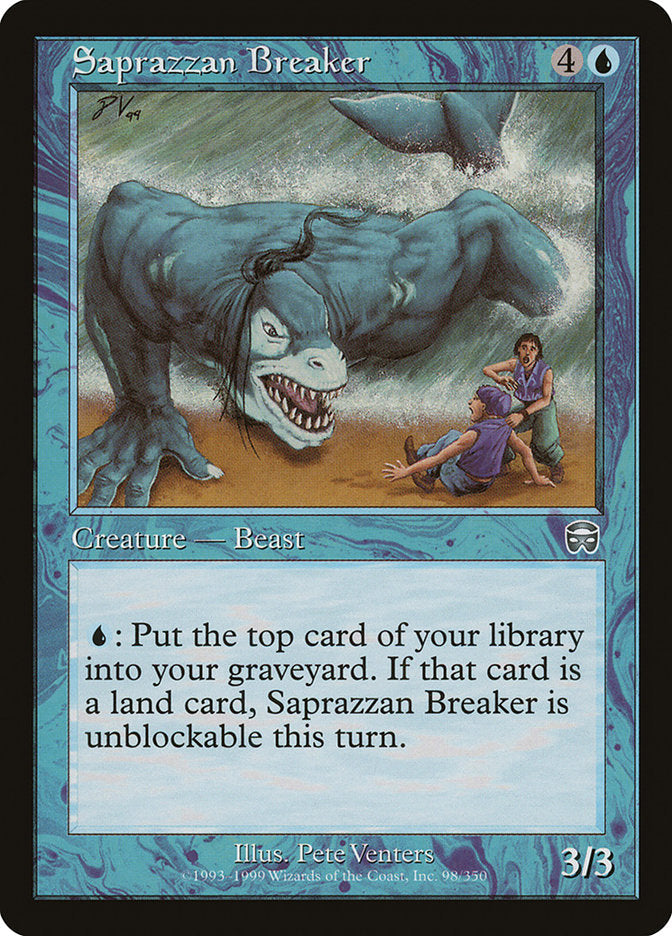 Saprazzan Breaker [Mercadian Masques] Foil