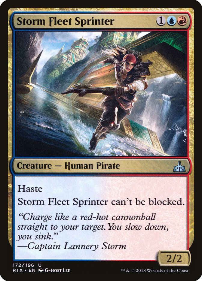 Storm Fleet Sprinter [Rivals of Ixalan] Foil