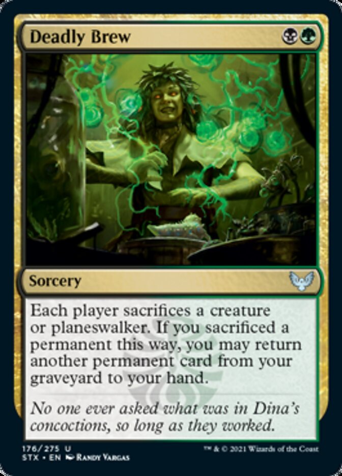 Deadly Brew [Strixhaven: School of Mages] Foil