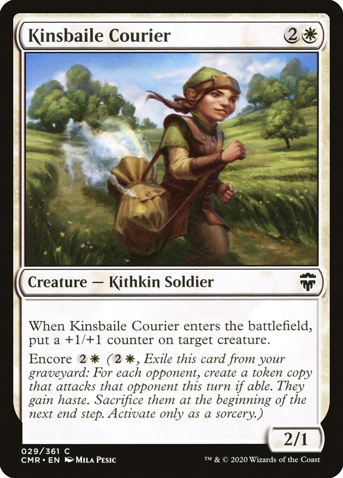 Kinsbaile Courier [Commander Legends] Foil