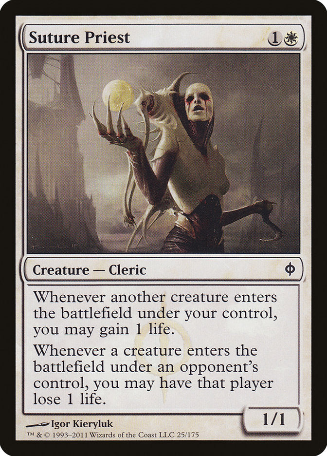 Suture Priest [New Phyrexia] Foil