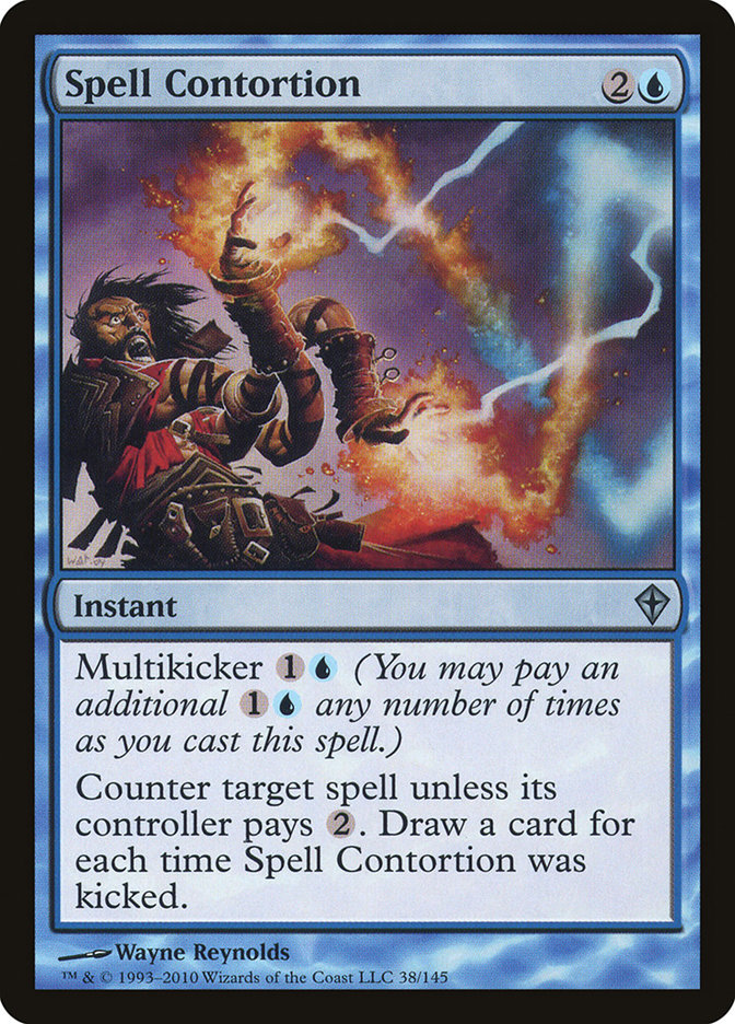 Spell Contortion [Worldwake] Foil