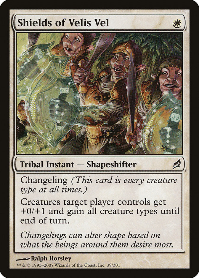 Shields of Velis Vel [Lorwyn] Foil