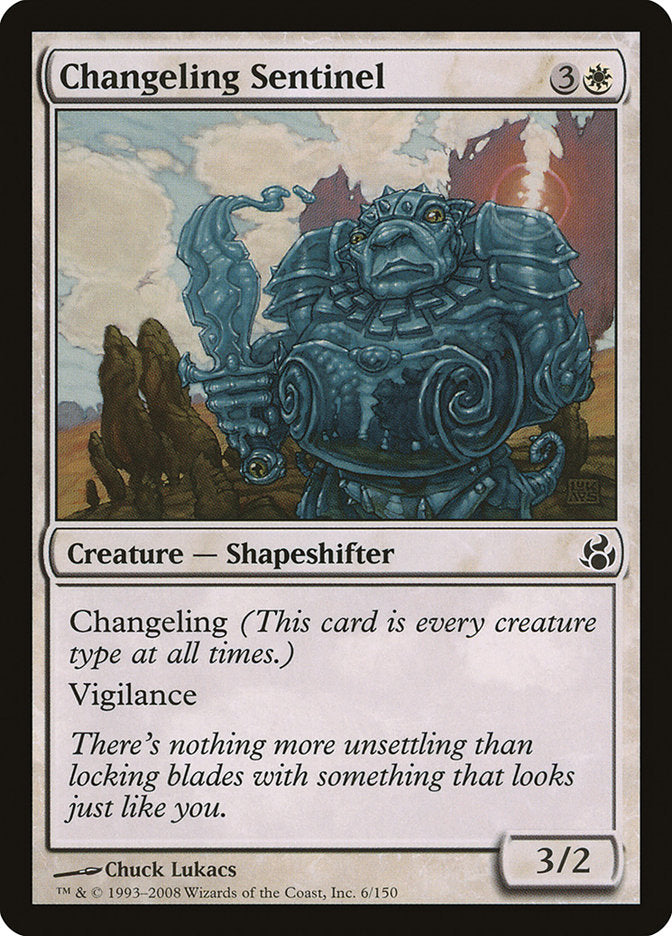 Changeling Sentinel [Morningtide] Foil