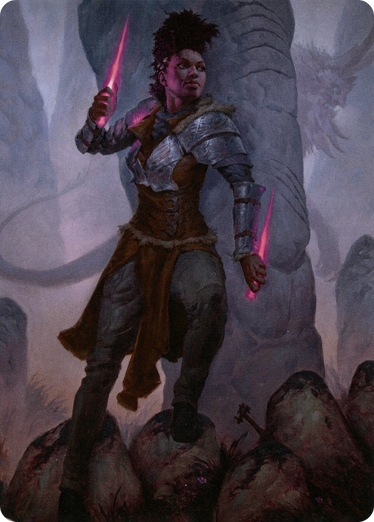 Kaya the Inexorable // Kaya the Inexorable  [Art Series: Kaldheim] (Borderless)
