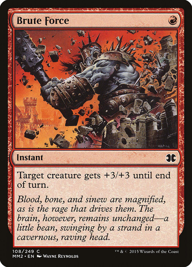 Brute Force [Modern Masters 2015] Foil