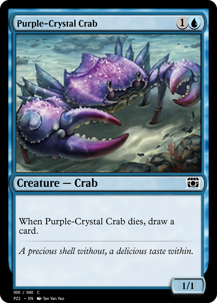 Purple-Crystal Crab  [Treasure Chest] Foil