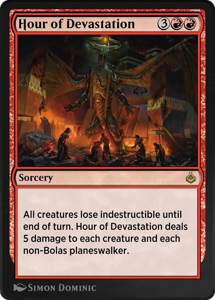 Hour of Devastation  [Amonkhet Remastered]