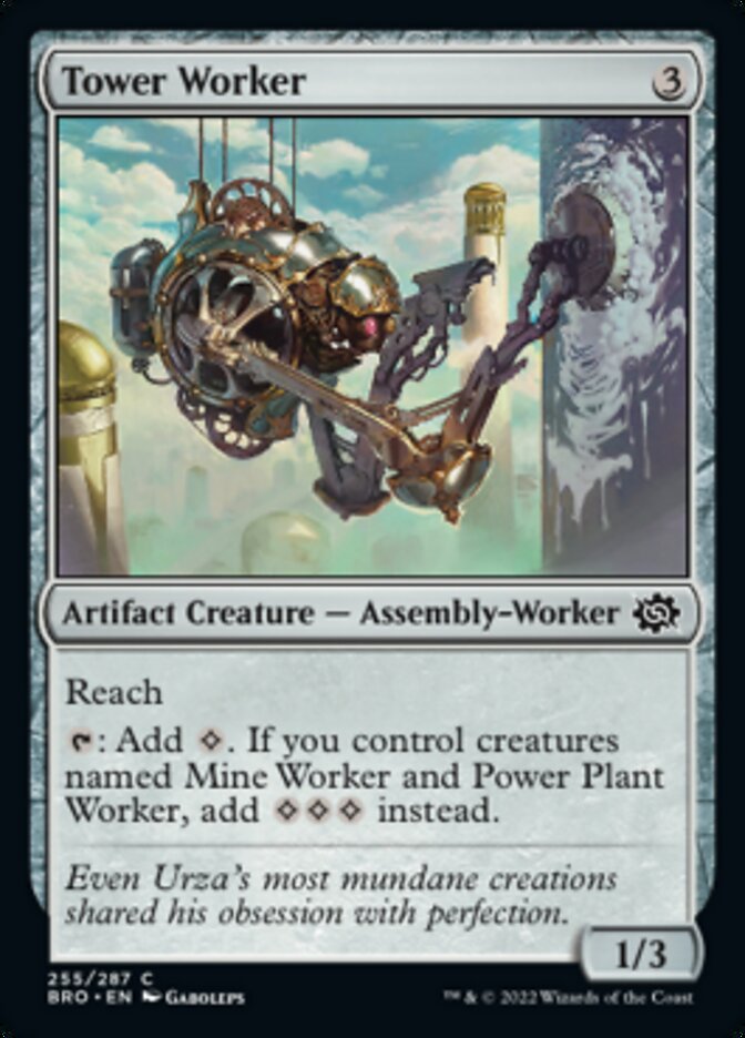 Tower Worker [The Brothers' War] Foil