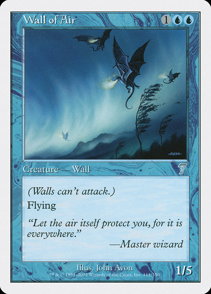 Wall of Air [Seventh Edition] Foil