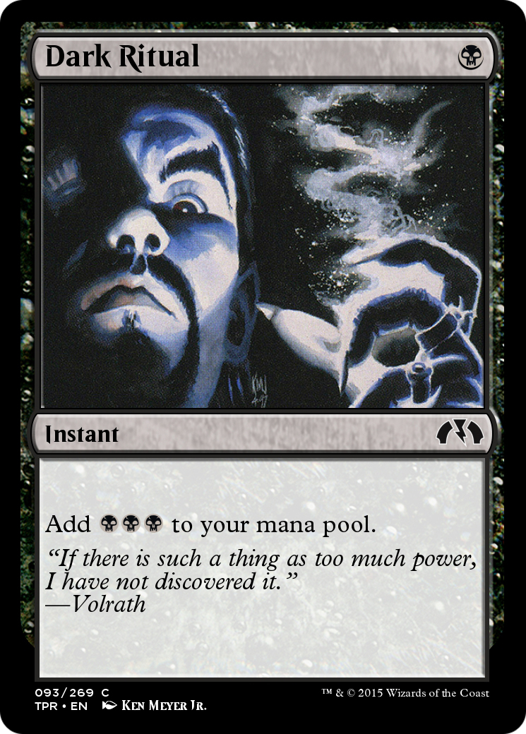 Dark Ritual  [Tempest Remastered] Foil