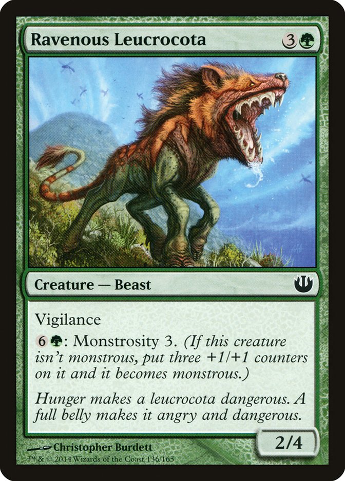 Ravenous Leucrocota [Journey into Nyx] Foil