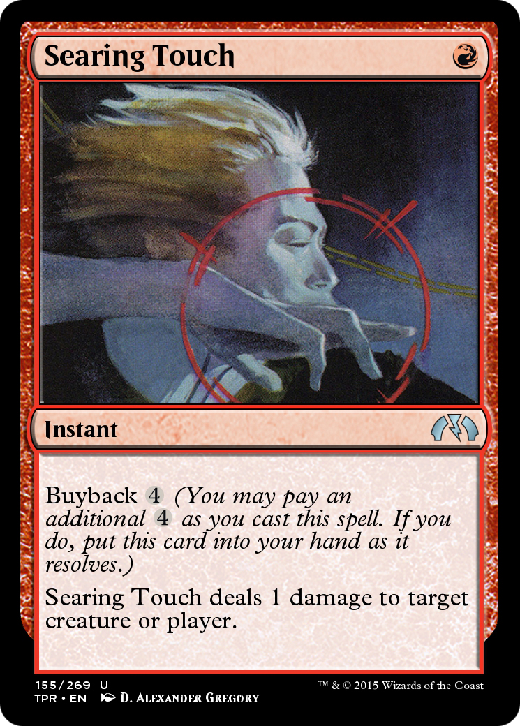 Searing Touch  [Tempest Remastered] Foil