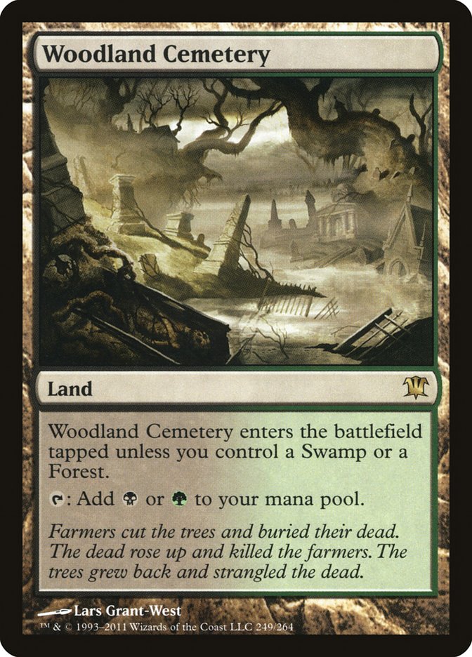 Woodland Cemetery [Innistrad] Foil