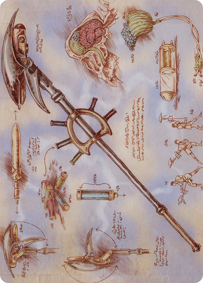Staff of Domination // Staff of Domination  [The Brothers' War Art Series] (Borderless)