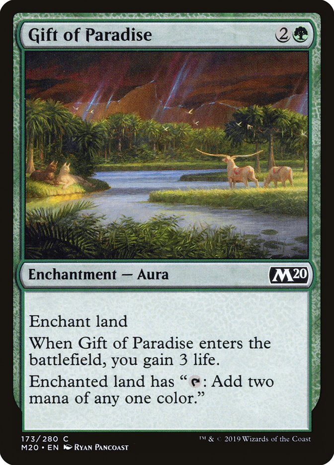 Gift of Paradise [Core Set 2020] Foil