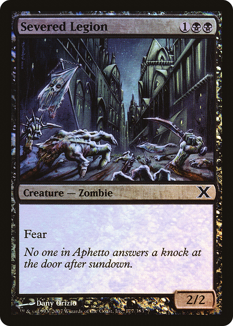 Severed Legion  [Tenth Edition] Foil