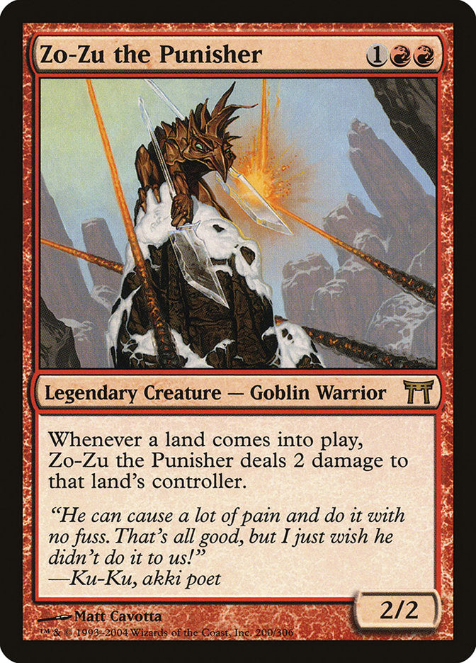 Zo-Zu the Punisher [Champions of Kamigawa] Foil