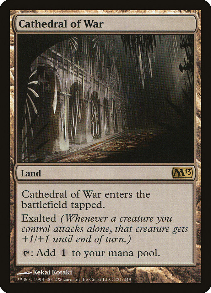 Cathedral of War [Magic 2013] Foil