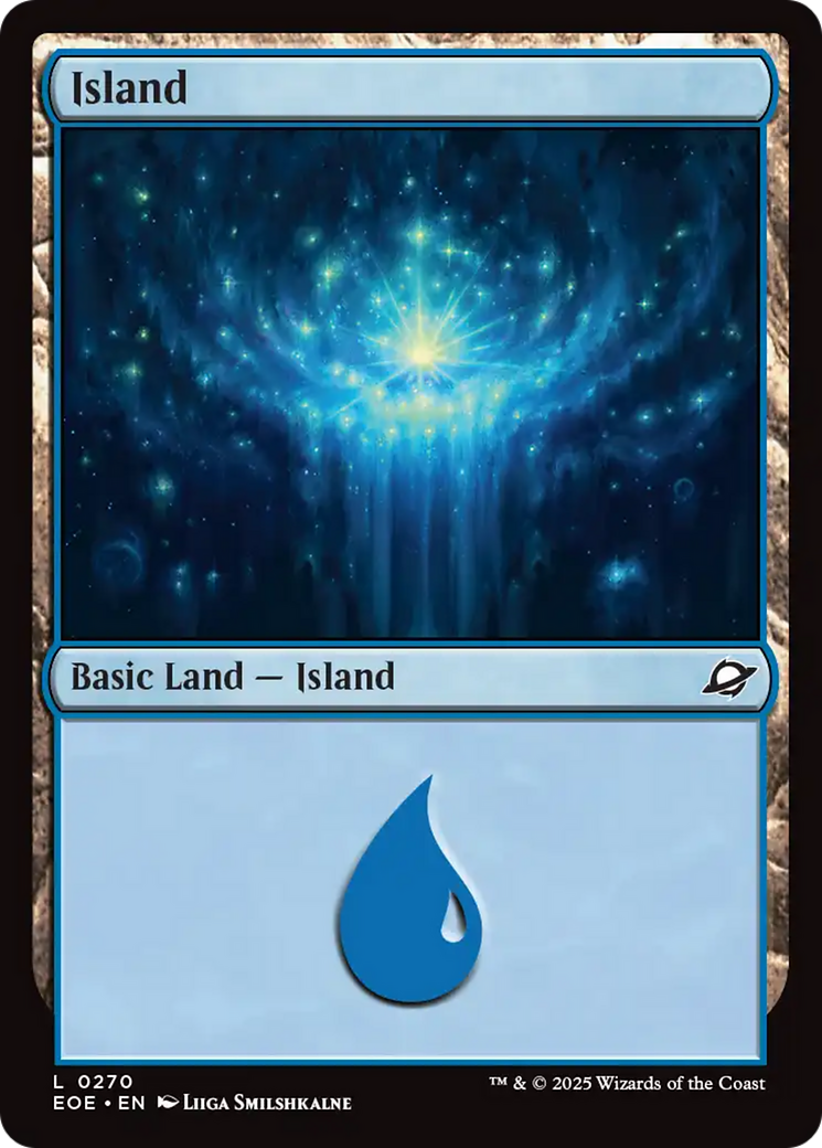 Island (0270) [Edge of Eternities] Foil