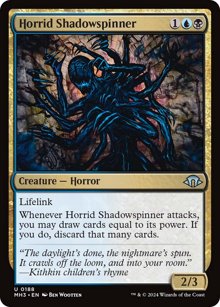 Horrid Shadowspinner [Modern Horizons 3] Foil