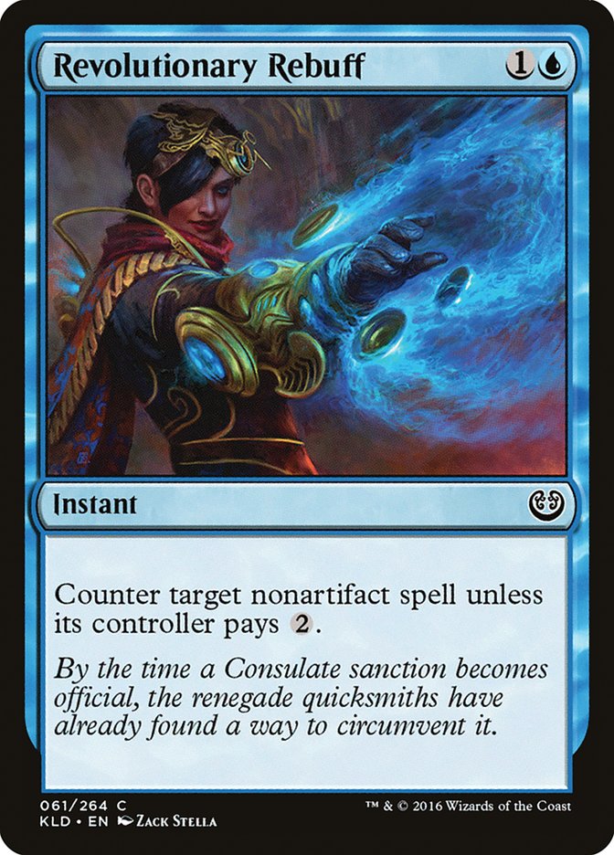 Revolutionary Rebuff [Kaladesh] Foil
