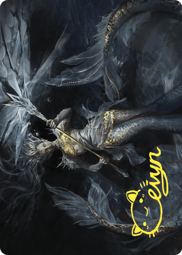 Sharae of Numbing Depths // Sharae of Numbing Depths  [Wilds of Eldraine Art Series] (Borderless)