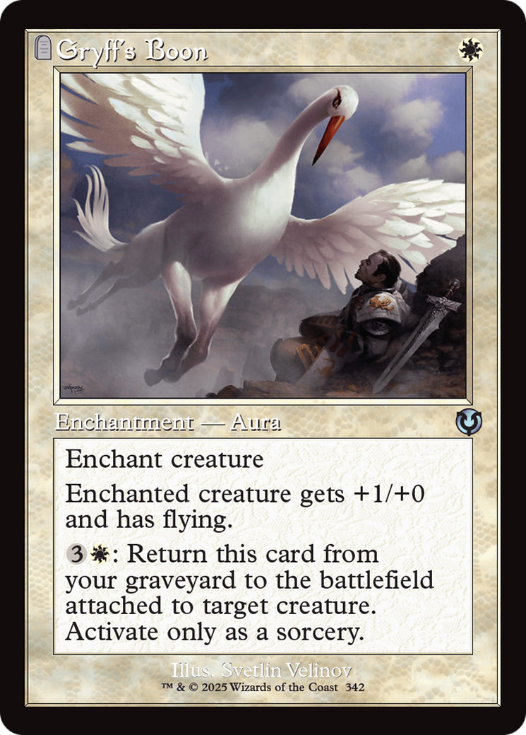 Gryff's Boon (Retro Frame) [Innistrad Remastered] Foil