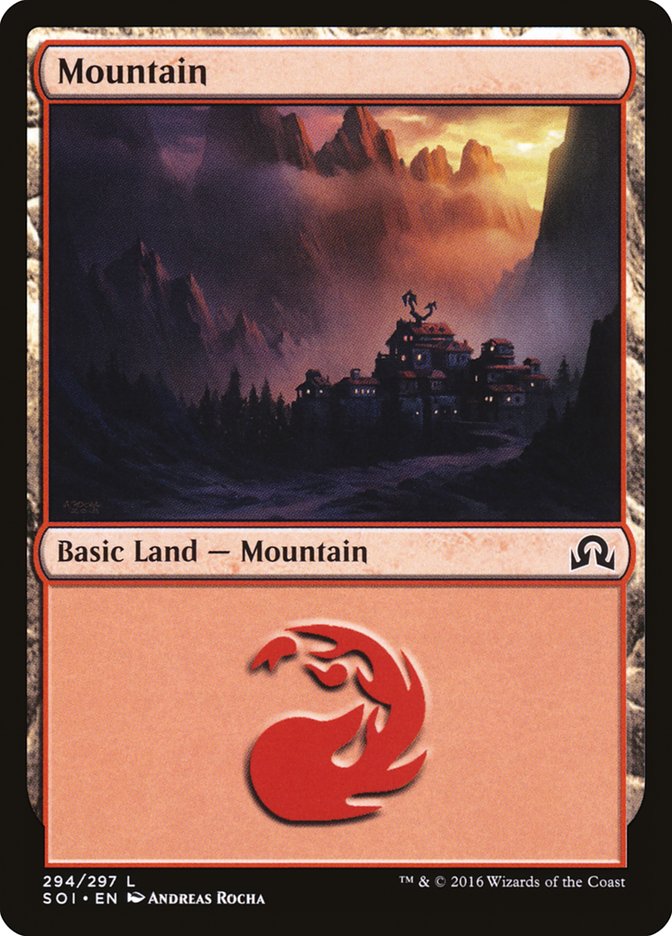 Mountain (294) [Shadows over Innistrad] Foil