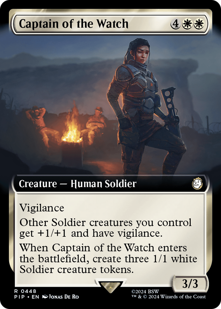 Captain of the Watch (Extended Art) [Fallout] Foil