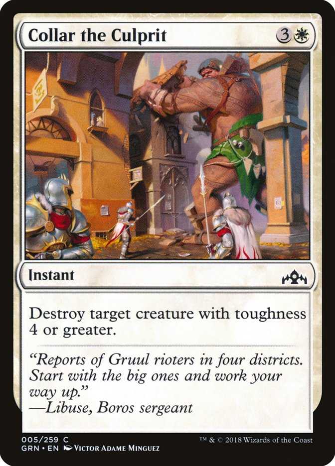 Collar the Culprit [Guilds of Ravnica] Foil