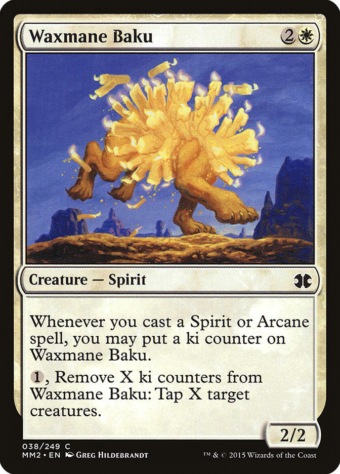 Waxmane Baku [Modern Masters 2015] Foil