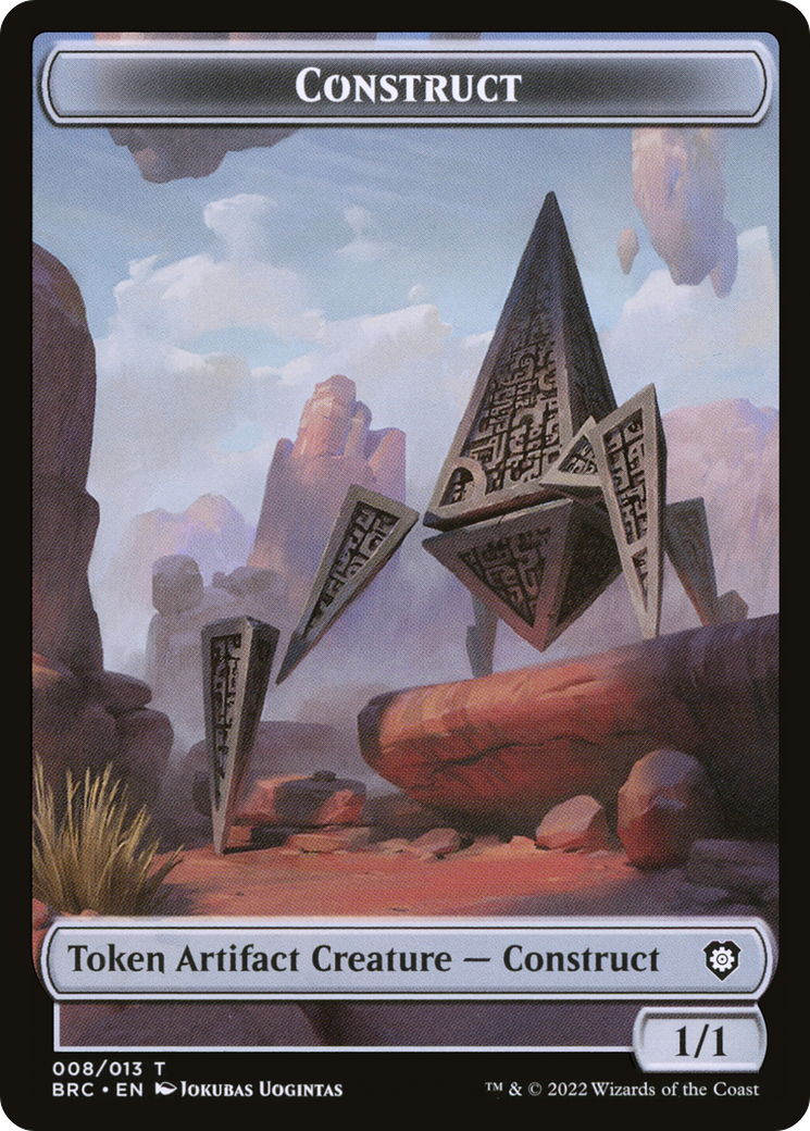 Construct  [The Brothers' War Commander Tokens] Foil