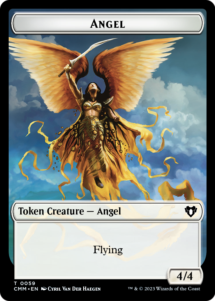 Angel  [Commander Masters Tokens] Foil