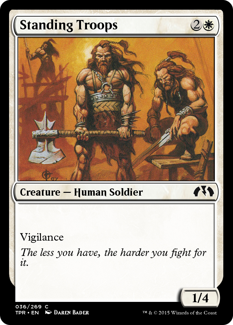 Standing Troops  [Tempest Remastered]